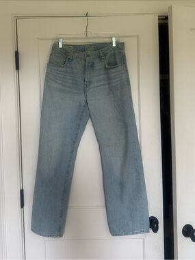 Levis 501 jeans light wash